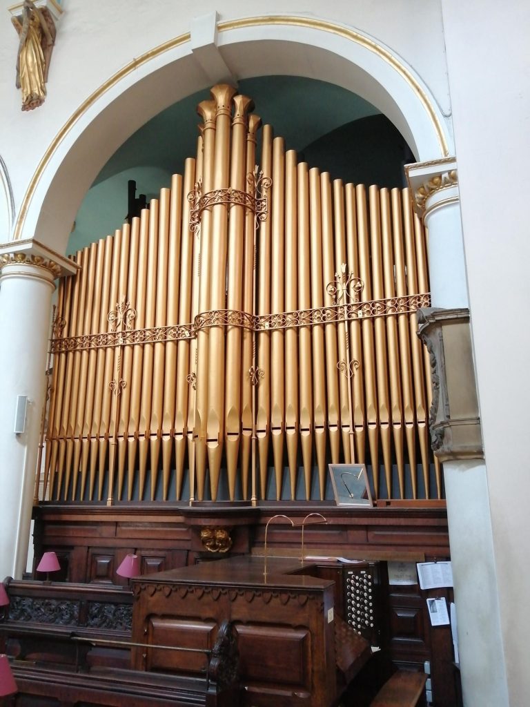 Photo of the St Michael's organ