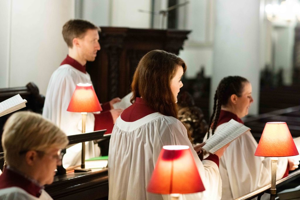 Photo of the choir at St Michael's