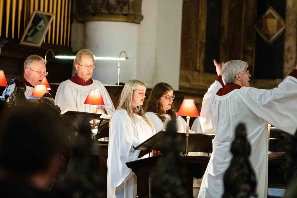 Photo of a service at St Michael's Cornhill